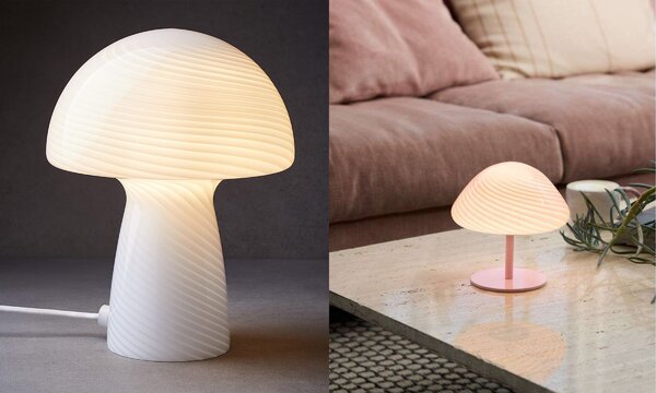 Lampki inspirowane stylem Murano