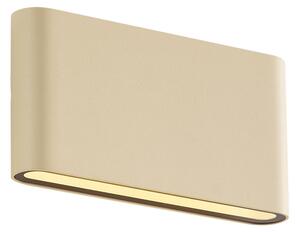 Nowoczesny kinkiet zewnętrzny beżowy 17,5 cm z LED IP65 - Batt