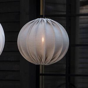 PR Home Zewnętrzna lampa wisząca Shade Alva beżowa