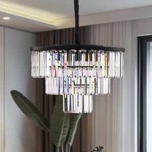 Lampa wisząca kryształowa Cristal Nowodvorski Lighting, możliwość ściemniania, przezroczysty / transparentny, salon / jadalnia, szkło
