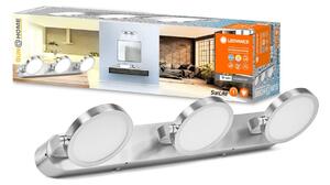 LEDVANCE SMART+ SUN@Home Bathroom spot ścienny LED 3-punktowy Bathroom, możliwość ściemniania, aluminiowy / szary / cynkowy, łazienka, metal, nowoczesny