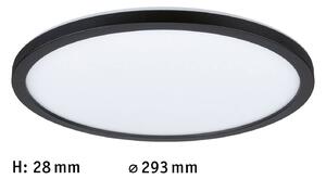 Paulmann Lampa sufitowa LED Atria Shine, czarny, salon / jadalnia, tworzywo sztuczne, nowoczesny
