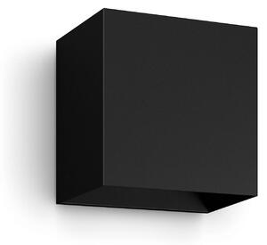 Philips Hue kinkiet zewnętrzny LED Resonate, czarny, RGBW, IP44 możliwość ściemniania, czarny, aluminium, nowoczesny