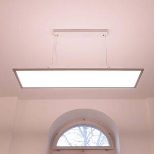 Deko-Light Żyrandol LED 3422, kątowy, dip-switch, biały możliwość ściemniania, biały / opal, biuro, aluminium, nowoczesny