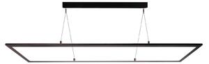 Deko-Light Żyrandol LED 3422, kątowy, dip-switch, czarny możliwość ściemniania, czarny, biuro, aluminium, nowoczesny