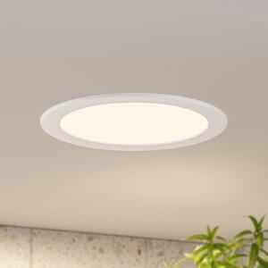 Oprawa wpuszczana LED Cadance, biała, 24 cm, zestaw 10 sztuk, CCT Cadance PRIOS, możliwość ściemniania, biały / opal, łazienka, aluminium, nowoczesny