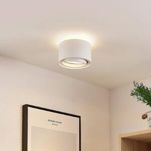 Lampa sufitowa Walisa Arcchio, możliwość ściemniania, biały / opal, salon / jadalnia, aluminium, nowoczesny