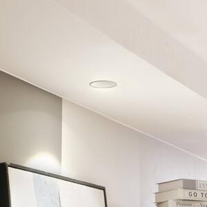 Arcchio LED downlight Niria, biały, 4000K Niria Arcchio, możliwość ściemniania, biały / opal, salon / jadalnia, aluminium, nowoczesny