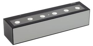 Zewnętrzna Lampa Lucande, Selim, czarny, aluminium, nowoczesny