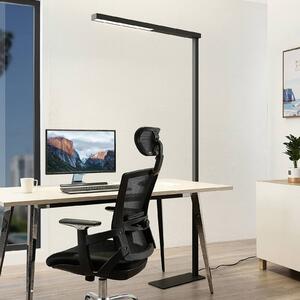 Lampa stojąca Tamilo Arcchio, czarny, biuro, aluminium, nowoczesny