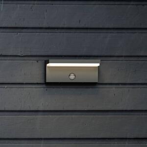 Philips Lampa zewnętrzna z czujnikiem ruchu Bustan, czarny, aluminium, nowoczesny