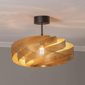 Lampa sufitowa Vento Euluna, możliwość ściemniania, mosiężny / złoty, salon / jadalnia, metal, nowoczesny
