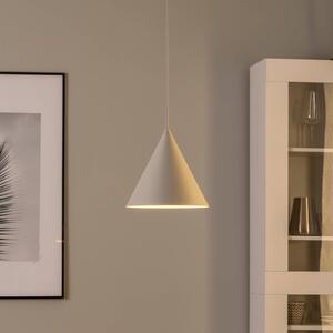 Lampa wisząca Cono TK Lighting, możliwość ściemniania, kremowy / amber, salon / jadalnia, metal, nowoczesny