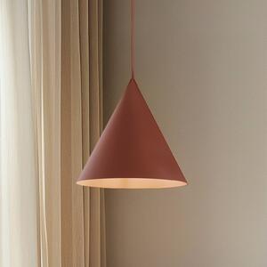 Lampa wisząca Cono TK Lighting, możliwość ściemniania, czerwony, salon / jadalnia, metal, nowoczesny