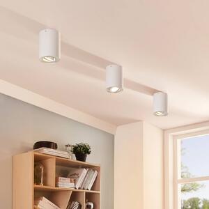 Lampa sufitowa Jolina Arcchio, możliwość ściemniania, biały / opal, przedpokój, aluminium, nowoczesny