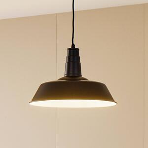 Lampa wisząca Laylan Lindby, możliwość ściemniania, czarny, salon / jadalnia, metal, nowoczesny