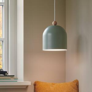 Nordlux Lampa wisząca Gaston, możliwość ściemniania, zielony, salon / jadalnia, metal, skandynawski