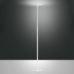 Fabas Luce Lampa stojąca Regina, możliwość ściemniania, biały / opal, salon / jadalnia, metal, nowoczesny