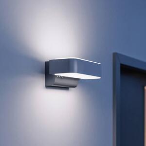 STEINEL Lampa zewnętrzna z czujnikiem ruchu L 810 SC, aluminiowy / szary / cynkowy, aluminium, nowoczesny