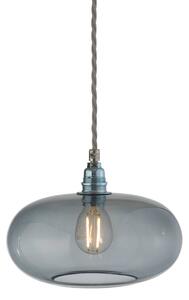 EBB & FLOW Lampa wisząca szklana Horizon, możliwość ściemniania, aluminiowy / szary / cynkowy, salon / jadalnia, szkło, skandynawski