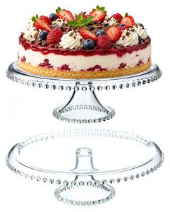Patera na ciasto tort Assa z kuleczkami dekoracyjna 32 cm