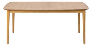 Rozkładany stół z blatem w dekorze dębu 180x90 cm Montreux – Actona