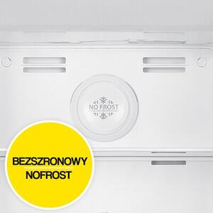 Lodówka SMITH&BROWN SFTF-231-WE5 No Frost 142.4cm Biała