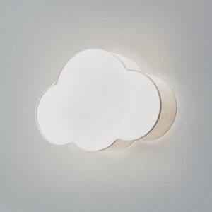 Kinkiet dziecięcy Cloud TK Lighting, możliwość ściemniania, kremowy / amber, pokój dziecięcy, tkanina / materiał / jedwab, młodzieżowy