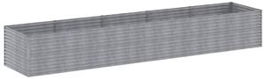 Podwyższona donica, 479x100x69 cm, stal kortenowska