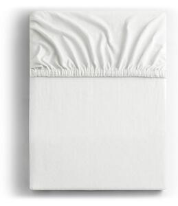 Białe dżersejowe prześcieradło z gumką 90x200 cm Amber – Restilo