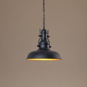 Lampa wisząca Nota ROYALTECH, możliwość ściemniania, czarny, salon / jadalnia, metal, vintage