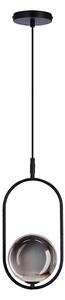 Candellux Żyrandol na lince CORDEL 1xG9/28W/230V czarny/dymny czarny CA1021