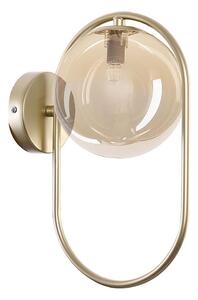 Candellux Kinkiet CORDEL 1xG9/28W/230V mosiądz/dymny beżowy CA1023