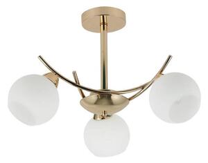 Candellux Żyrandol na drążku AMOS 3xE27/40W/230V złoty CA1039