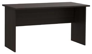 Minimalistyczne brązowe biurko do pracy wenge H3-H97