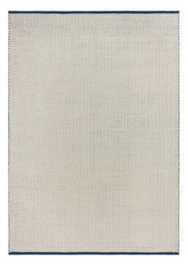 Niebieski/beżowy wełniany dywan tkany ręcznie 140x200 cm Lenu – noo.ma