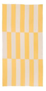 Żółty bawełniany ręcznik plażowy 100x160 cm Su – noo.ma