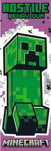 Plakat, Obraz Minecraft - Creeper, (53 x 158 cm)