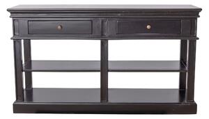 Konsola Josephine 140x38x80cm black