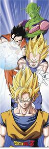 Plakat, Obraz Dragon Ball - Saiyans