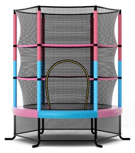 Trampolina ogrodowa z siatką zabezpieczającą Ø165 cm