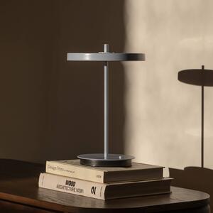 UMAGE Lampa stołowa LED Asteria Move, możliwość ściemniania, niebieski, salon / jadalnia, metal, design