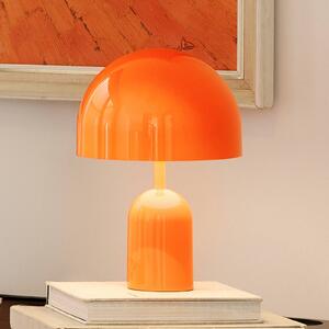 Tom Dixon Lampa stołowa z akumulatorem BELL PORTABLE, czerwona, 28 cm IP44 możliwość ściemniania, czerwony, salon / jadalnia, tworzywo sztuczne, design