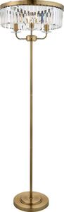 Endon Endon 110644 - Lampa podłogowa CHESTERFIELD 3xE14/6W/230V mosiądz EN0244