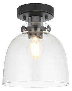Endon Endon 99106 - Lampa sufitowa URBAN 1xE27/10W/230V czarna/przezroczysta EN0273