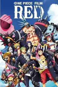 Plakat, Obraz One Piece Red - Full Crew, (61 x 91.5 cm)