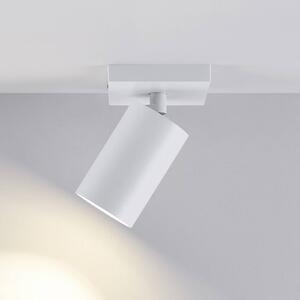 Deko-Light Reflektor sufitowy CAN TILT, biały, 11 x 9 cm, 1-punktowa, metal GU10 możliwość ściemniania, biały / opal, salon / jadalnia, aluminium