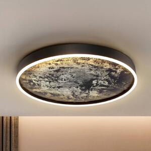 Schuller Valencia Lampa sufitowa LED Stone, czarny, salon / jadalnia, metal, nowoczesny