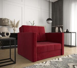 Darmowa dostawa Kanapa Sofa "Tola" 1 z funkcją spania 100 cm Red