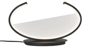 Viokef Lampa stołowa LED Adele, czarny, salon / jadalnia, aluminium, nowoczesny